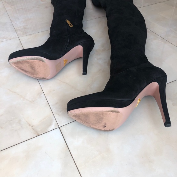 Prada Over-the-knee Boots - Picture 4 of 7